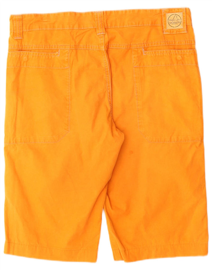 Murphy & Nye Short Chino Sailmakers W33 Homme Orange Moyen Coton