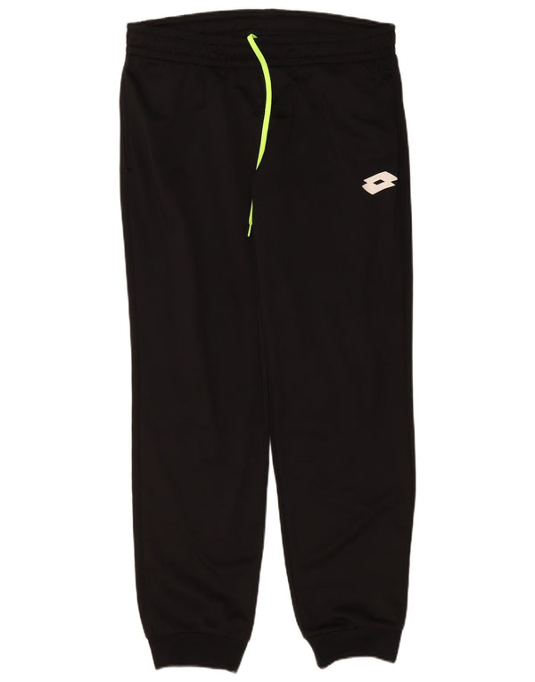 Lotto Pantalon De Survêtement Joggers Homme Noir Moyen Polyester