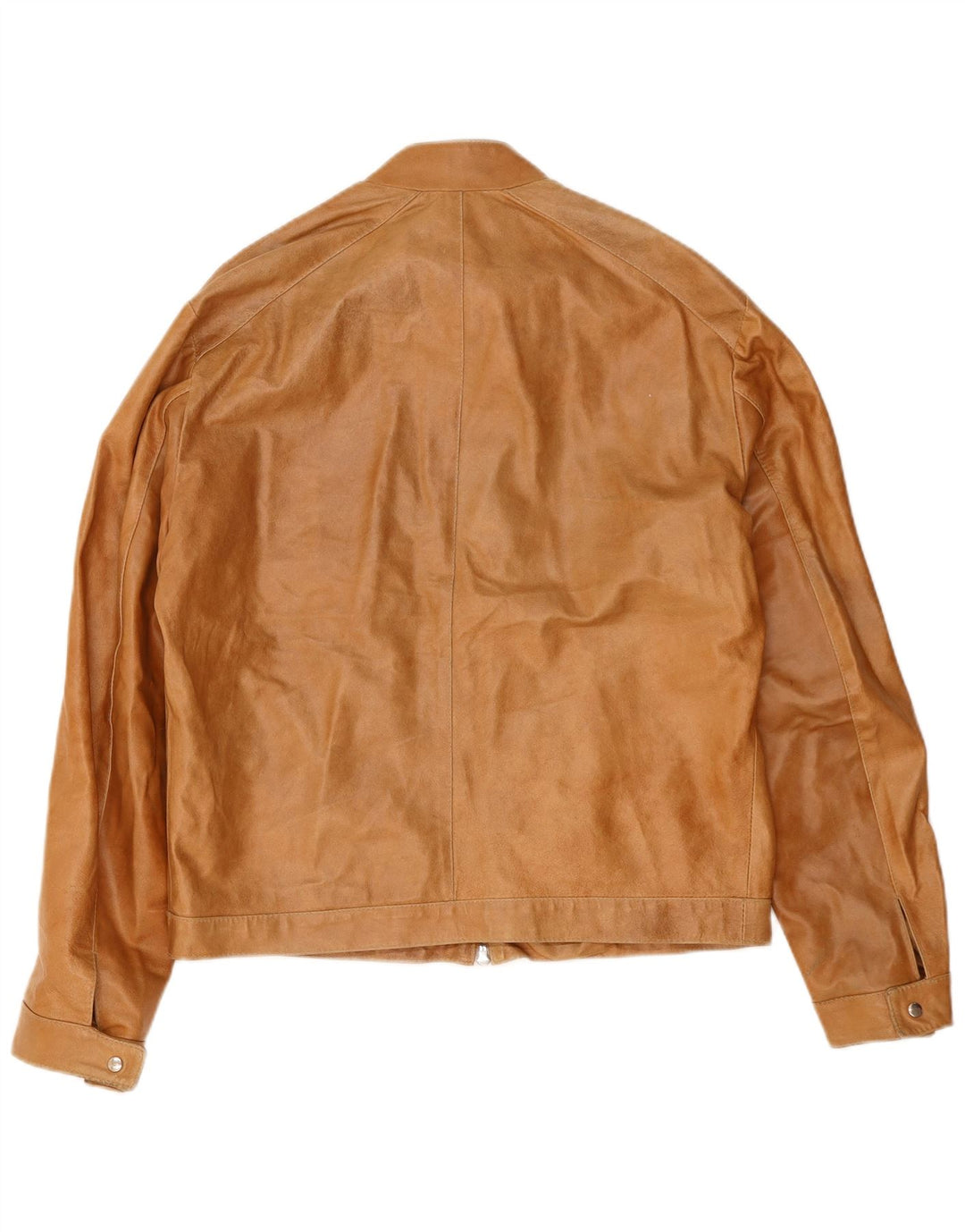 Veste en cuir homme vintage IT 54 2XL Cuir marron