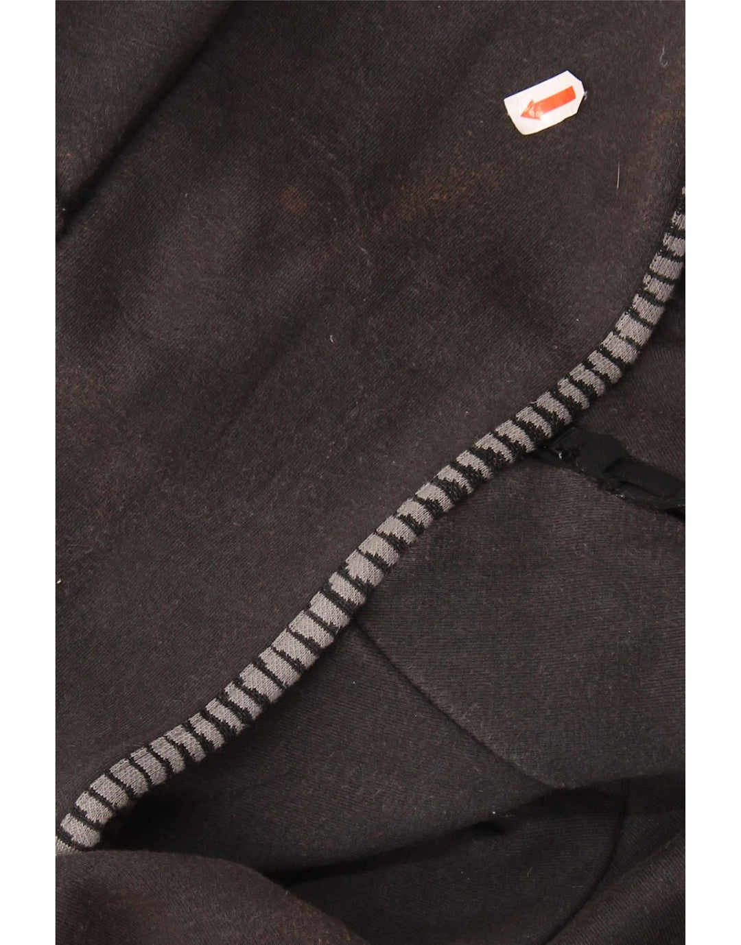 ADIDAS Pull à capuche zippé pour homme en coton noir moyen