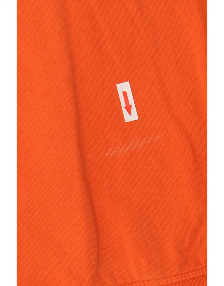 Crew Clothing Sweat-shirt pour femme en coton orange moyen UK 42