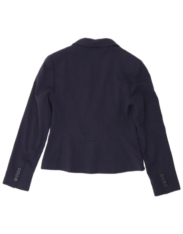 Marks & Spencer Veste blazer à 2 boutons pour femme UK 8 Small Bleu marine