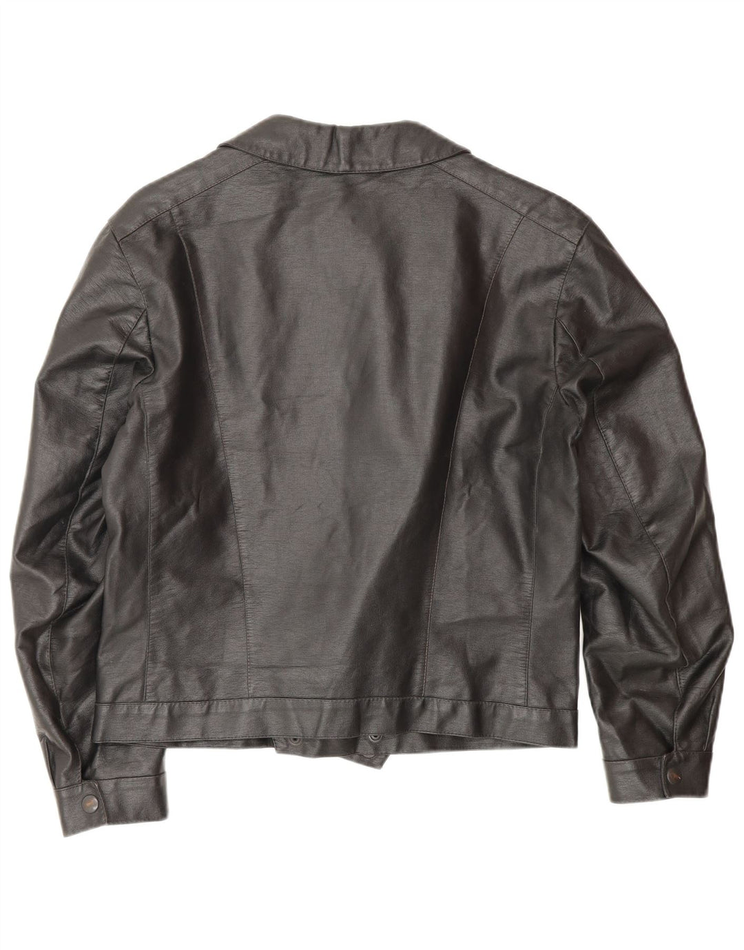 Veste motard en cuir homme vintage UK 38 Noir Moyen