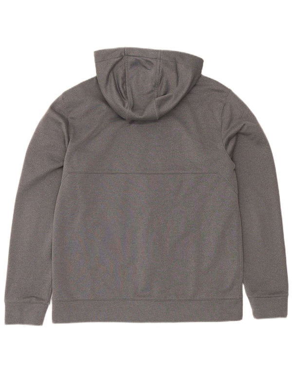 The North Face Pull à capuche zippé pour homme Gris moyen Polyester