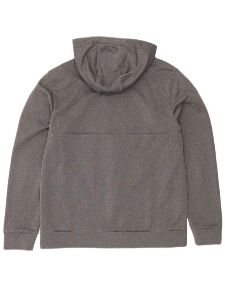 The North Face Pull à capuche zippé pour homme Gris moyen Polyester