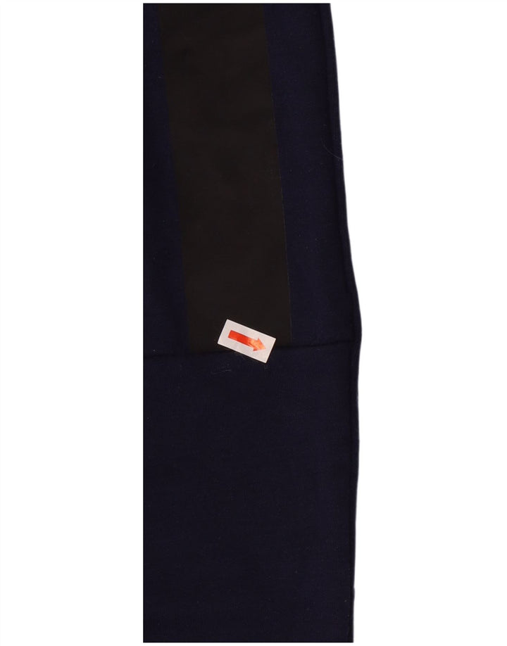 KAPPA Mens Tracksuit Trousers Joggers Medium  Navy Blue Cotton