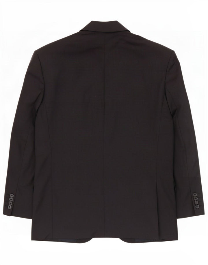 Marks & Spencer Veste blazer à 2 boutons pour homme UK 40 Bleu marine moyen Laine vierge
