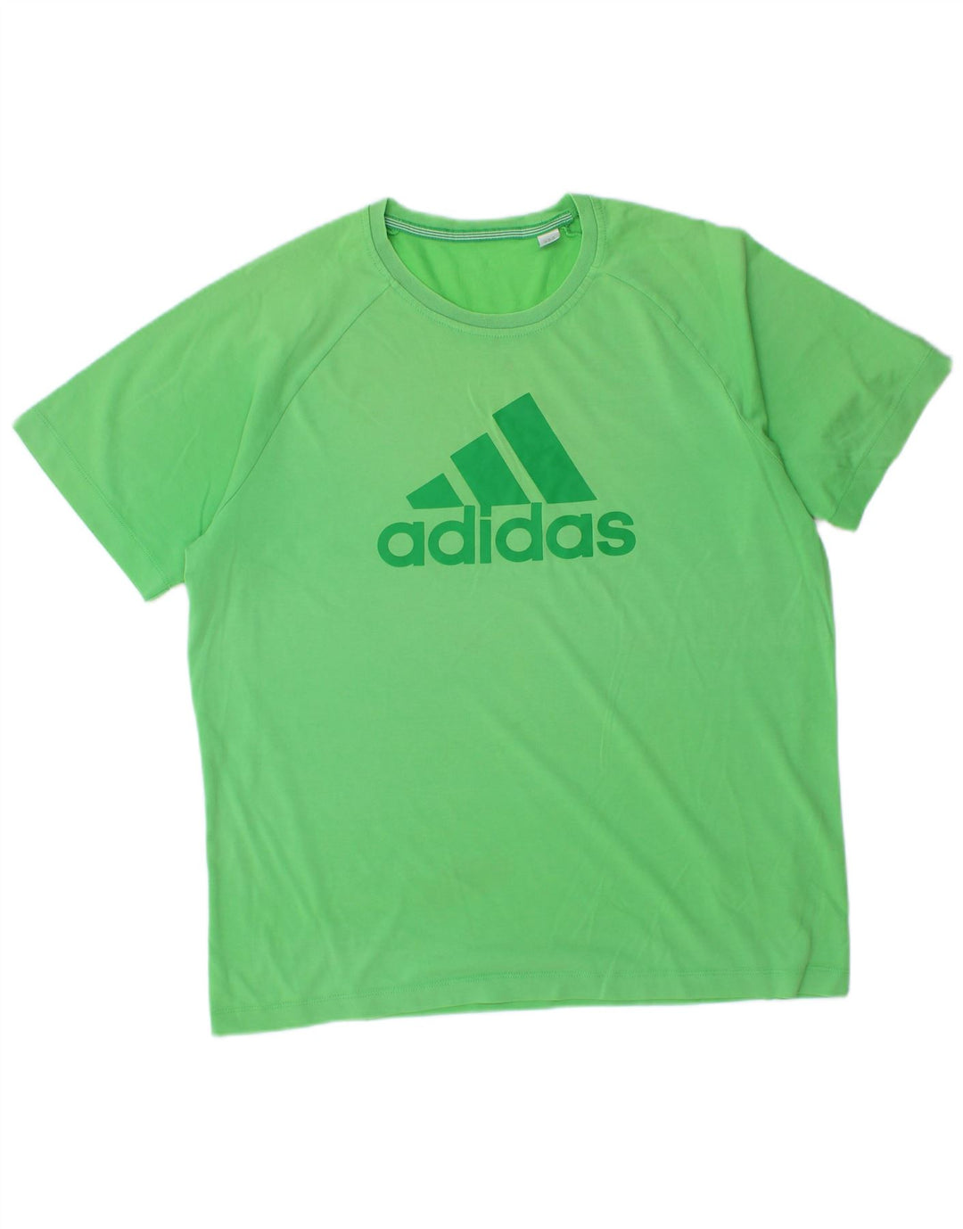 ADIDAS T-shirt graphique pour hommes, grand, vert