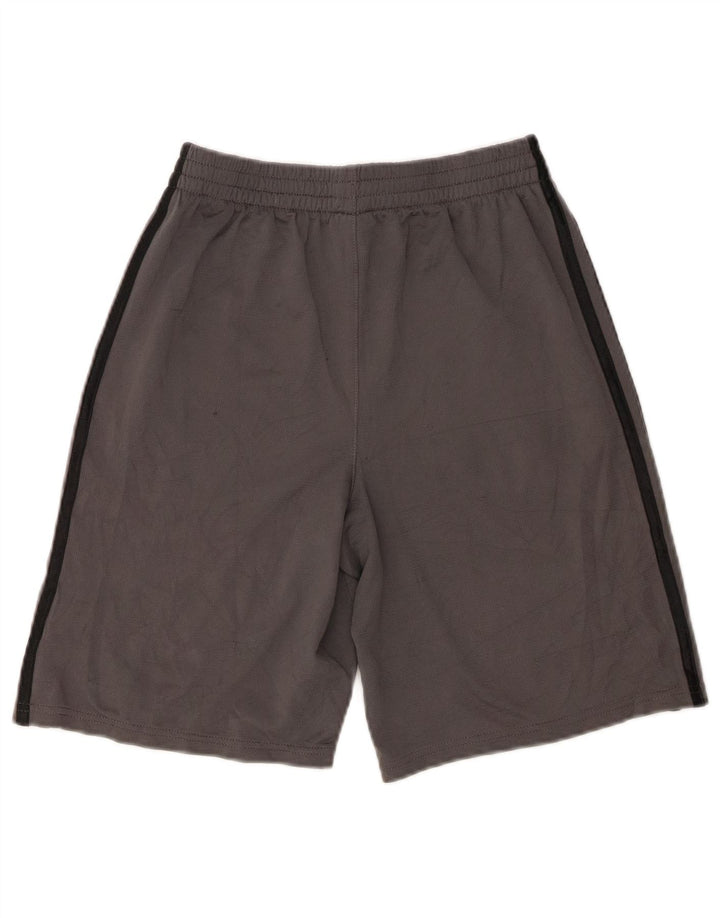 Adidas Short de Sport Garçon 14-15 Ans Grand Gris Polyester