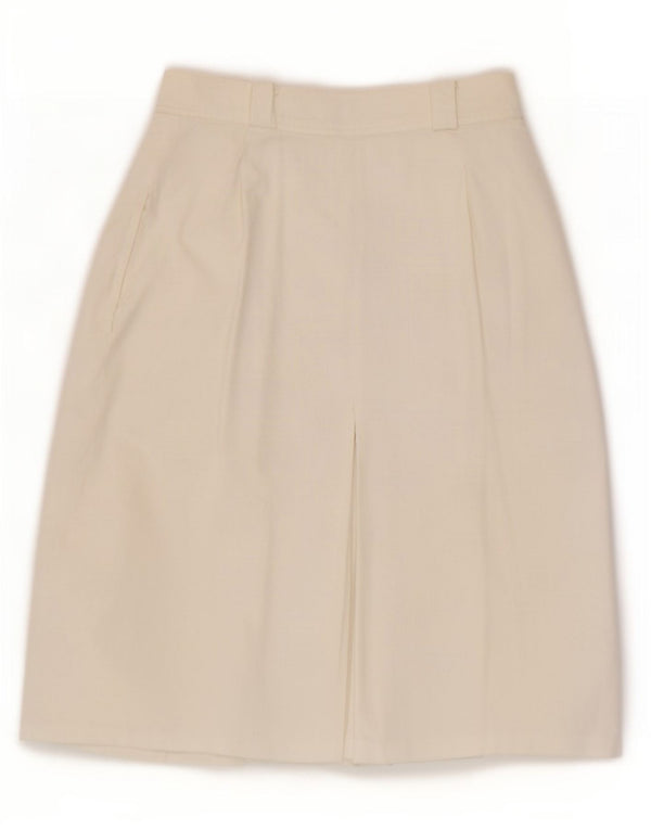 Gianfranco Ferre Bermuda taille haute pour femme IT 42 Medium W24 Blanc