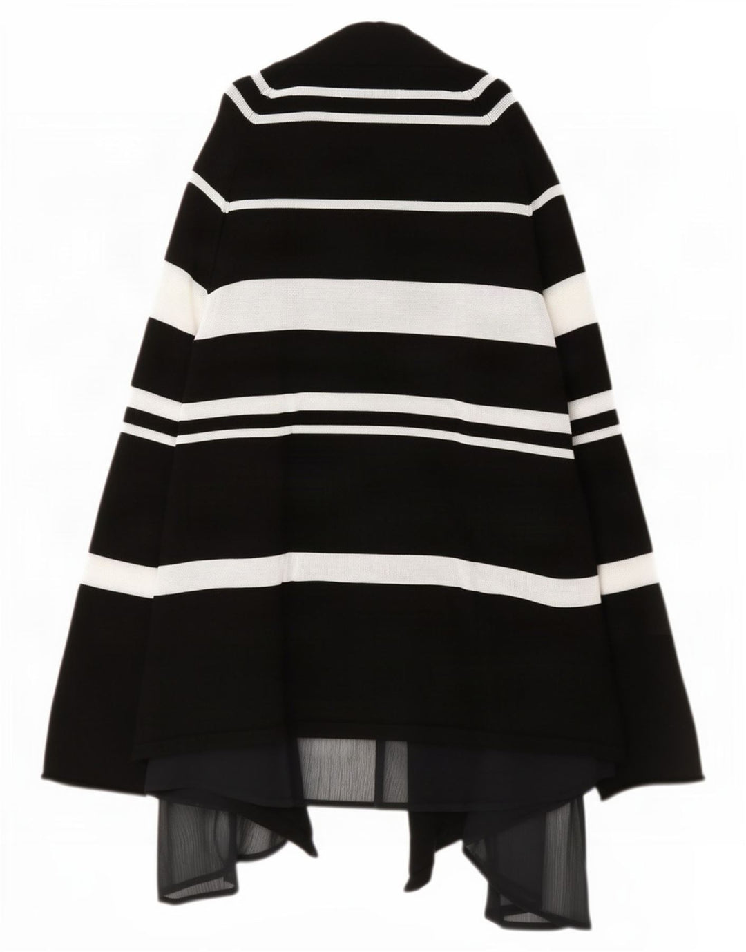 Marks & Spencer Haut cardigan asymétrique Per Una pour femme UK 16 Large Noir