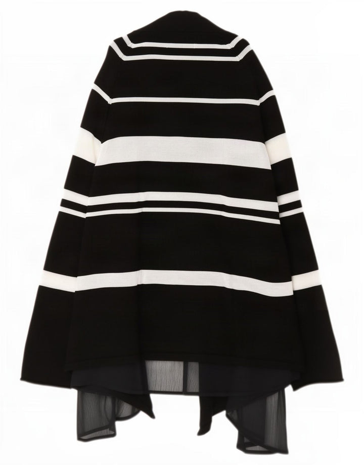 Marks & Spencer Haut cardigan asymétrique Per Una pour femme UK 16 Large Noir