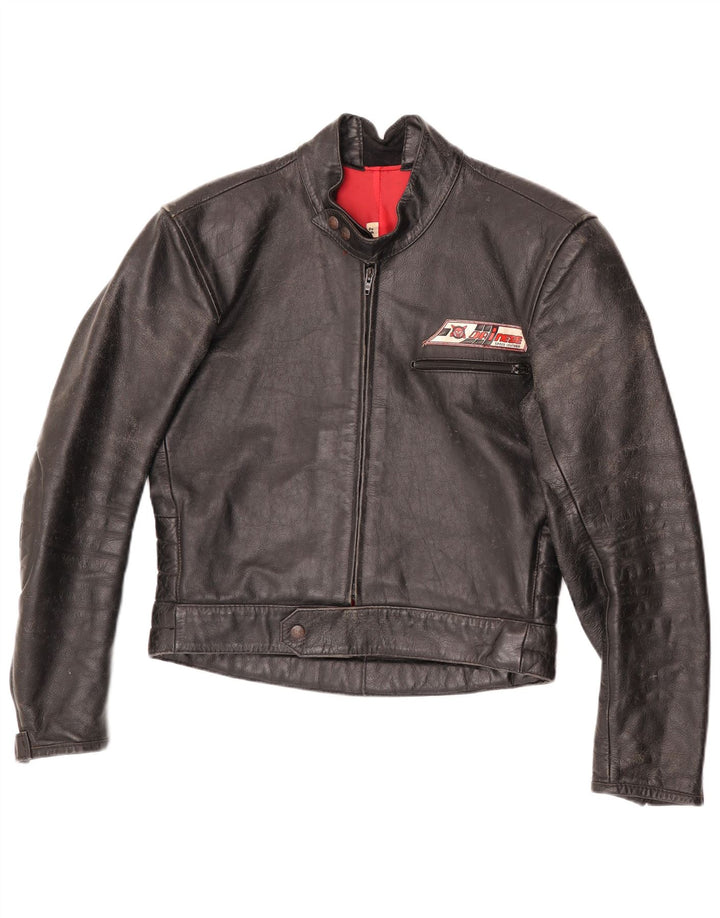 Dainese Veste de motard en cuir pour femme Taille 52 Cuir marron moyen