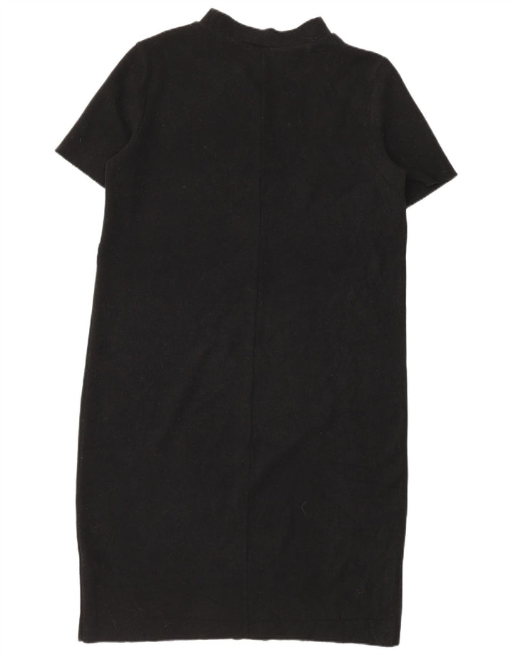 Zara Femme Robe Trafaluc Shift UK 14 Coton Noir Moyen