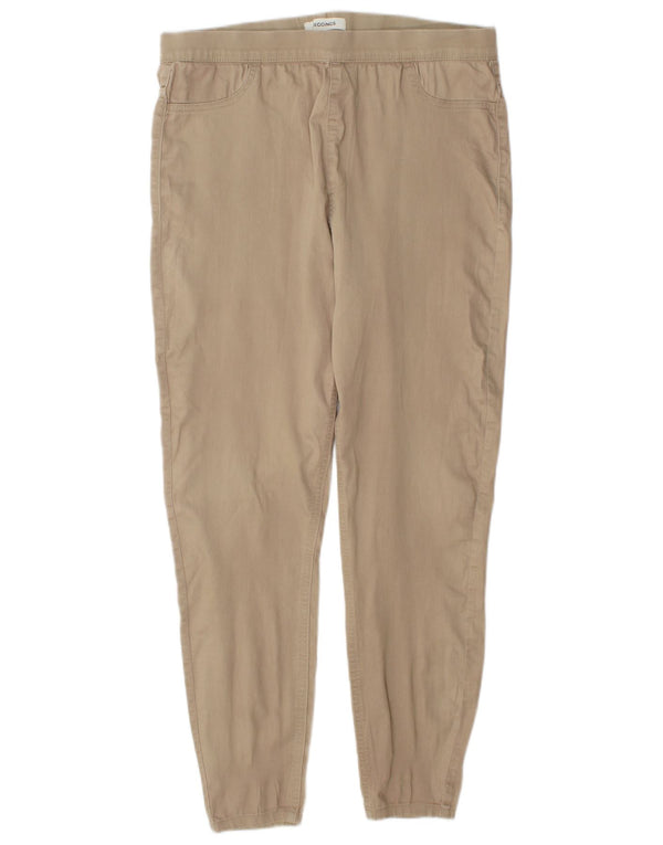 Marks & Spencer Pantalon skinny décontracté pour femme UK 16 Large W32 L29 Beige
