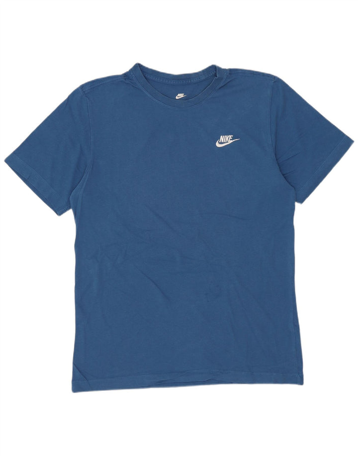 Nike T-Shirt Homme Petit Bleu Coton
