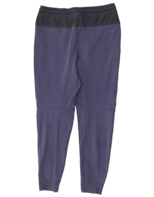 Nike Pantalon de survêtement pour homme en coton color block bleu marine moyen