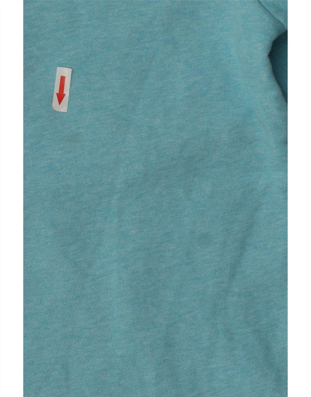 Crew Clothing Sweat-shirt à col zippé pour homme en coton bleu moyen