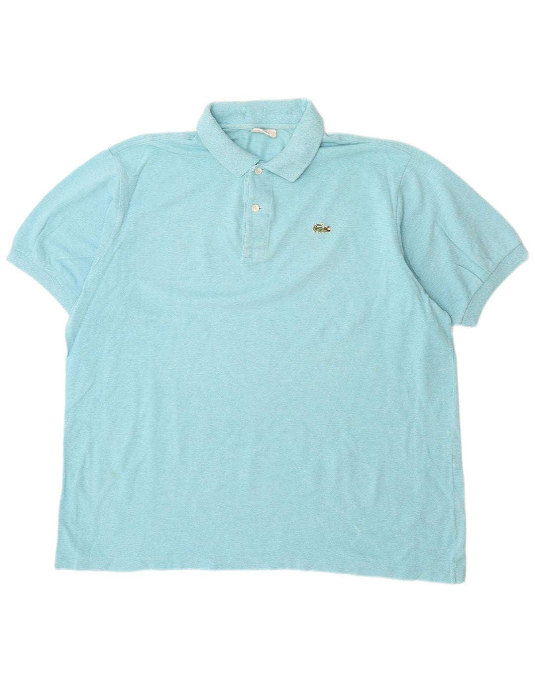 Lacoste Polo Homme Taille 7 2XL Bleu Coton