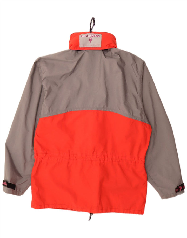 vintage Mens Gore-Tex Ski Jacket UK 38 Medium Red Colourblock Polyamide