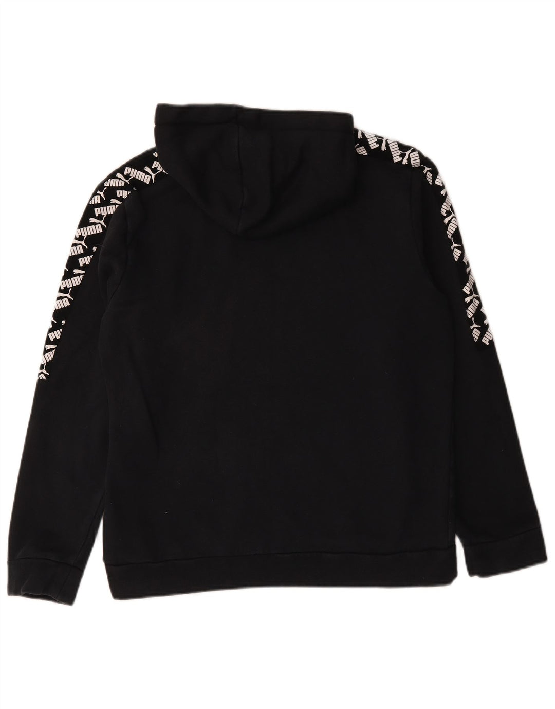Puma Pull à Capuche Graphique Homme Noir Moyen Coton