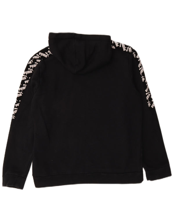 Puma Pull à Capuche Graphique Homme Noir Moyen Coton