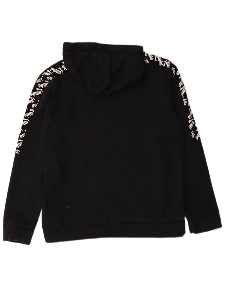 Puma Pull à Capuche Graphique Homme Noir Moyen Coton