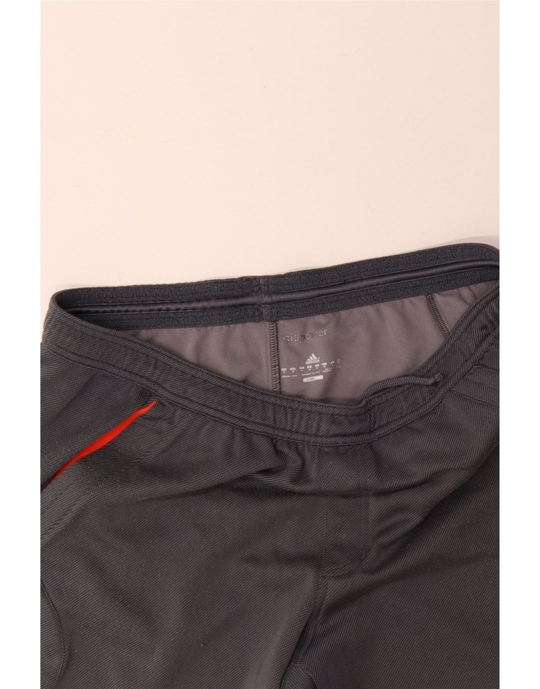 ADIDAS Short de Sport Climalite Homme Gris Moyen Polyester