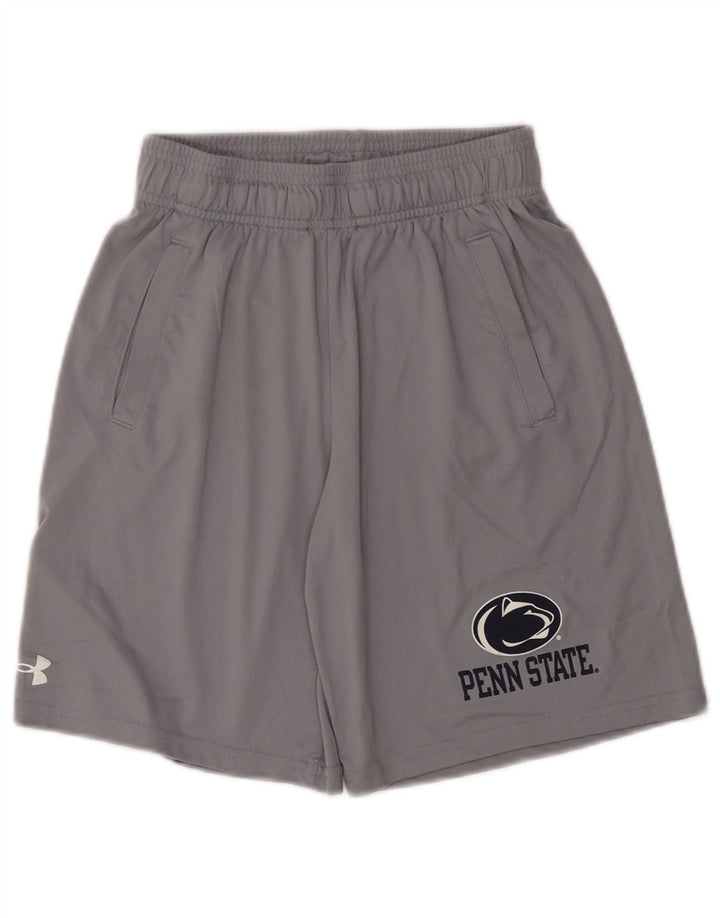 UNDER ARMOUR Short de sport Penn State Graphic pour garçon 11-12 ans, grand gris