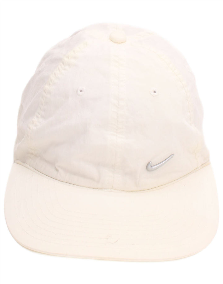 Nike Casquette de baseball pour femme Taille unique Blanc Coton Sports