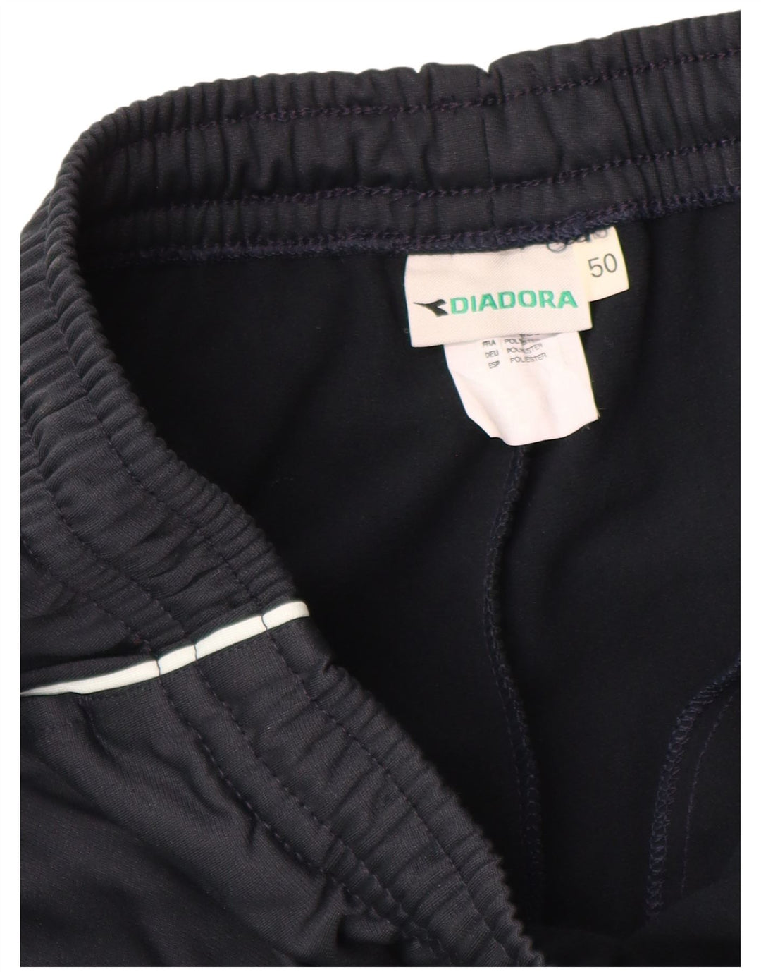Diadora Pantalon De Survêtement IT 50 Medium Bleu Marine Colourblock Homme