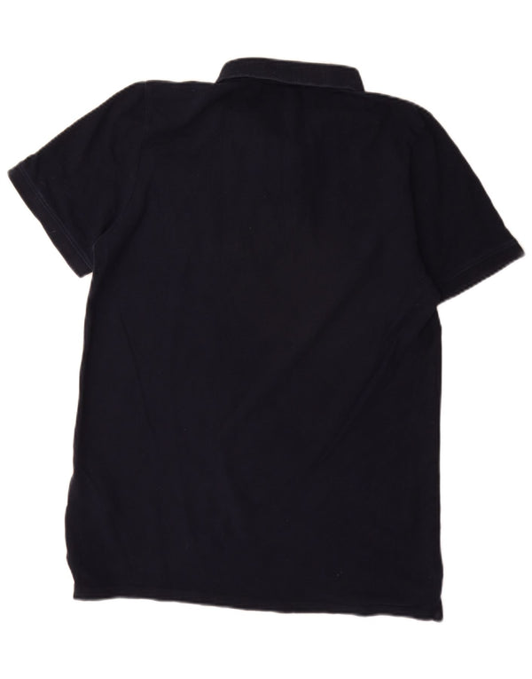 Jack & Jones Polo Slim Fit Homme Bleu Marine Large Coton