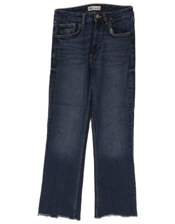 Zara Jean Bootcut Femme EU 36 XS W26 L25 Bleu