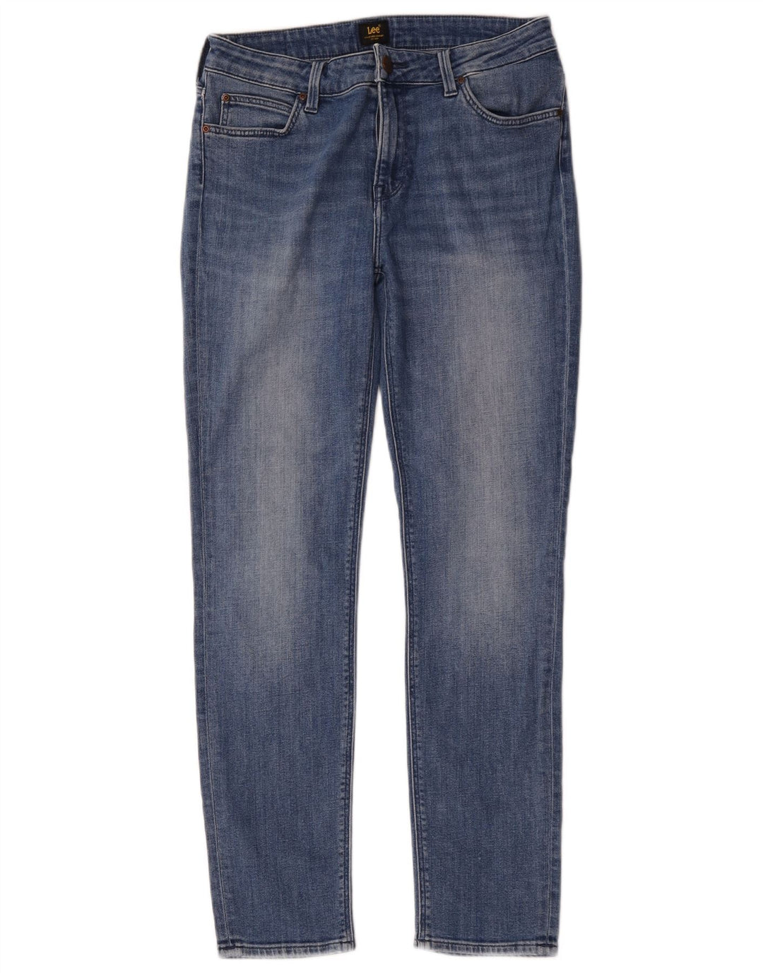 Lee Jean Slim Elly Femme W30 L28 Bleu Coton
