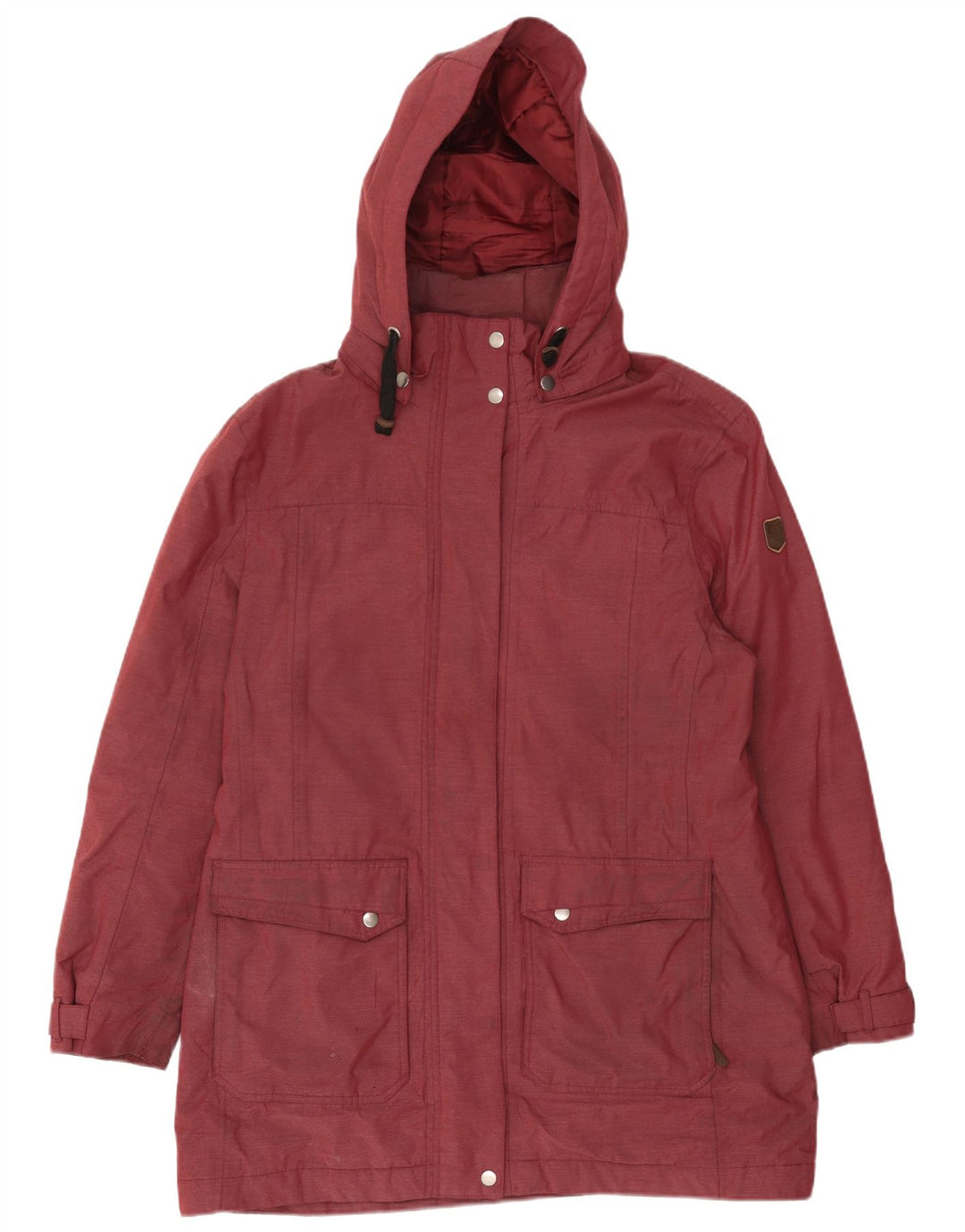 MC Kinley Veste coupe-vent à capuche pour femme UK 18 XL Bordeaux Polyester