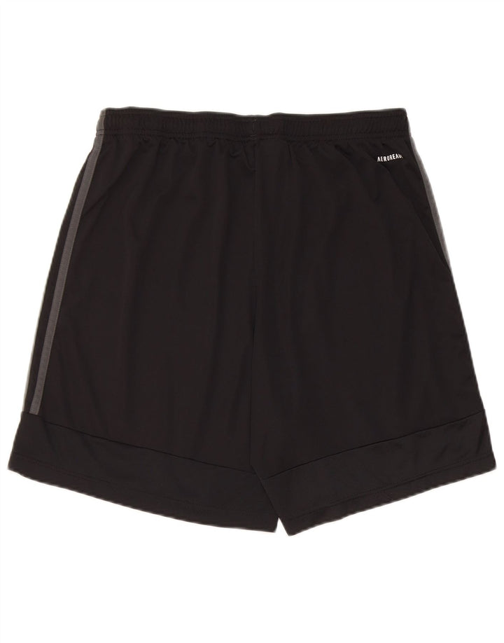 Adidas Short de sport Aeroready pour hommes, grand, noir, polyester