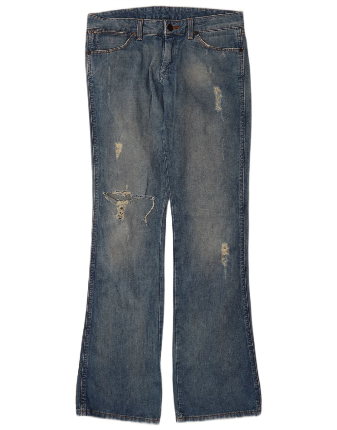 Wrangler Jean bootcut en détresse Megan pour femme W28 L34 en coton bleu