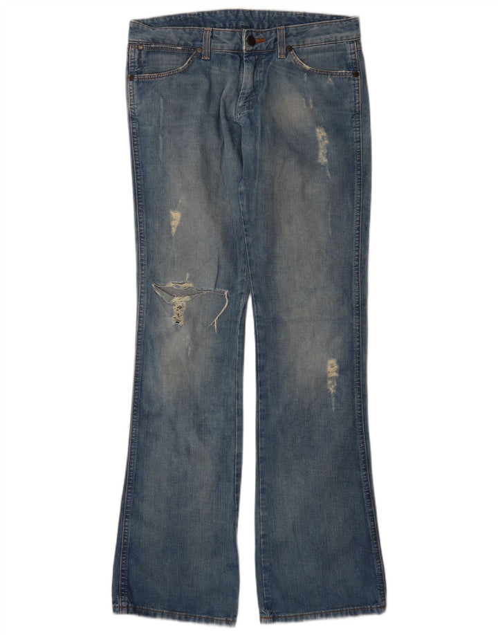 Wrangler Jean bootcut en détresse Megan pour femme W28 L34 en coton bleu