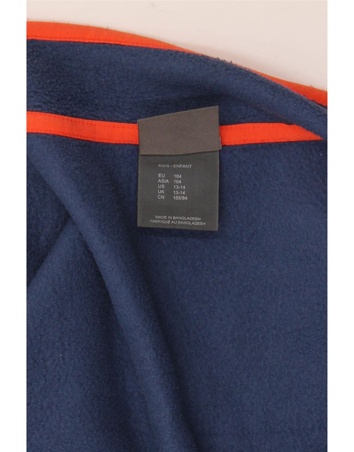 Jack Wolfskin Veste Polaire Liner Garçon 13-14 ans Bleu Marine Polyester