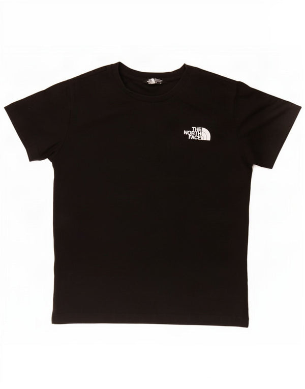 The North Face T-Shirt Graphique Garçon 11-12 ans Noir Coton