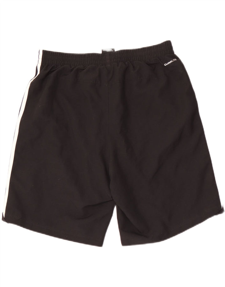 Adidas Short de sport Climalite pour homme, grand, noir, polyester