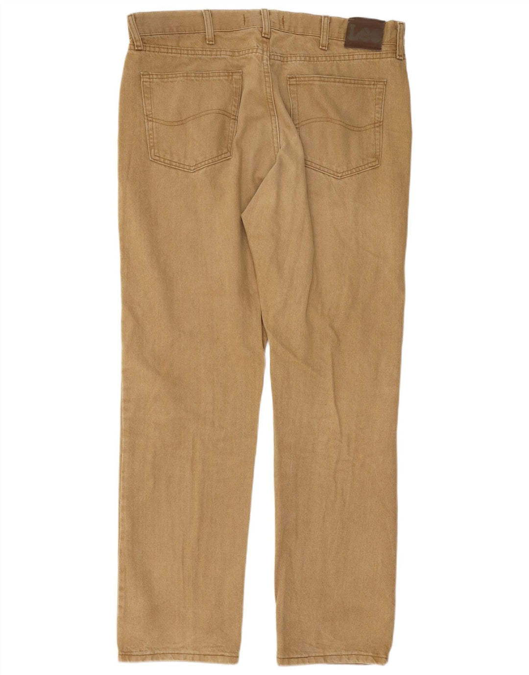 Lee Jean droit coupe régulière pour homme W38 L32 marron coton