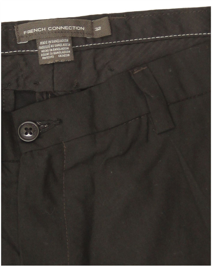 French Connection Pantalon de Costume Slim Homme W32 L31 Noir Polyester