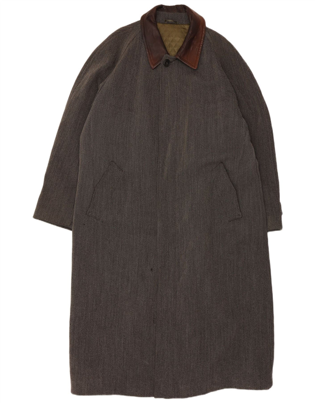 HUGO BOSS Manteau Homme UK 42 XL Gris Laine