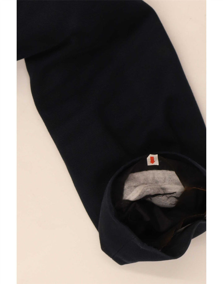 Hugo Boss Pardessus pour homme EU 52 XL Bleu marine Coton