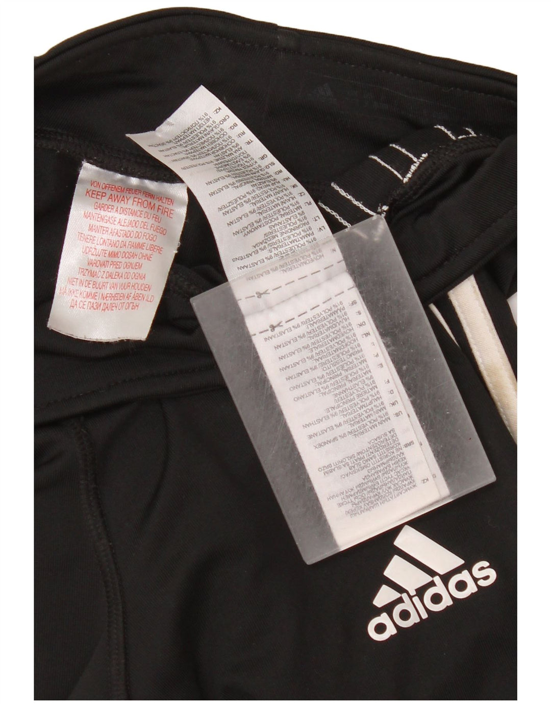 Adidas Legging Fille 9-10 ans Noir Polyester