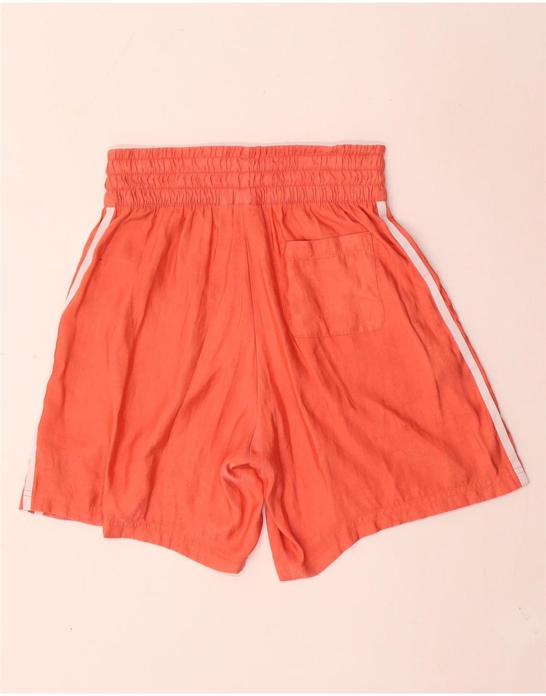 Adidas Short de sport pour femme UK 10 Petit Orange Polyester