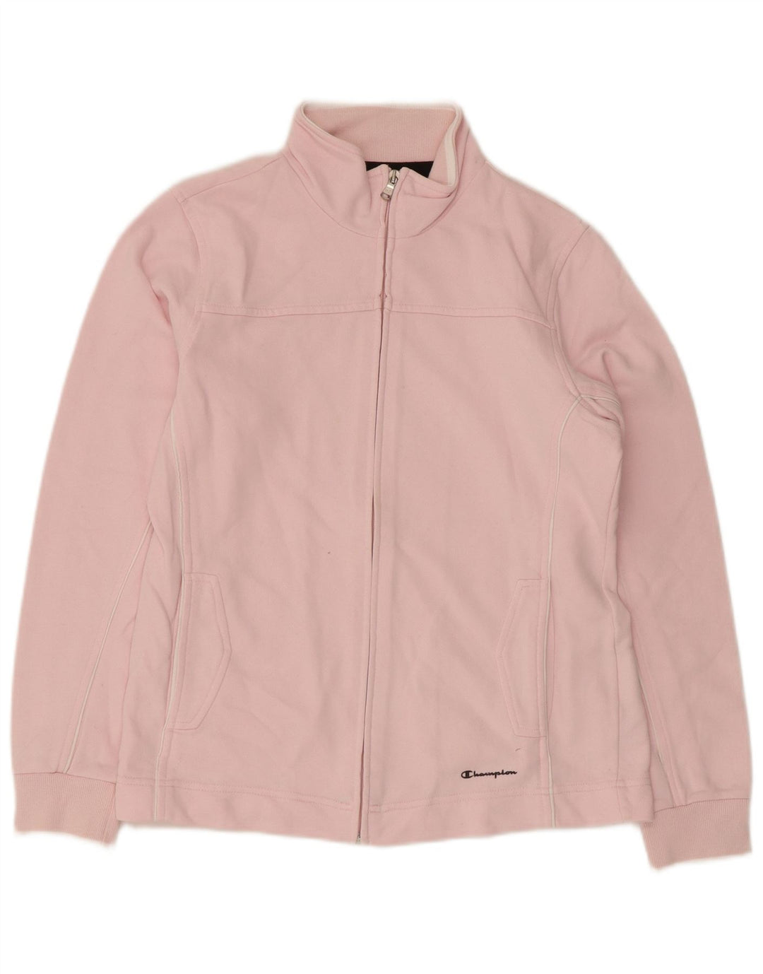 Champion Veste de survêtement coupe régulière pour femme UK 10 Small Rose Coton