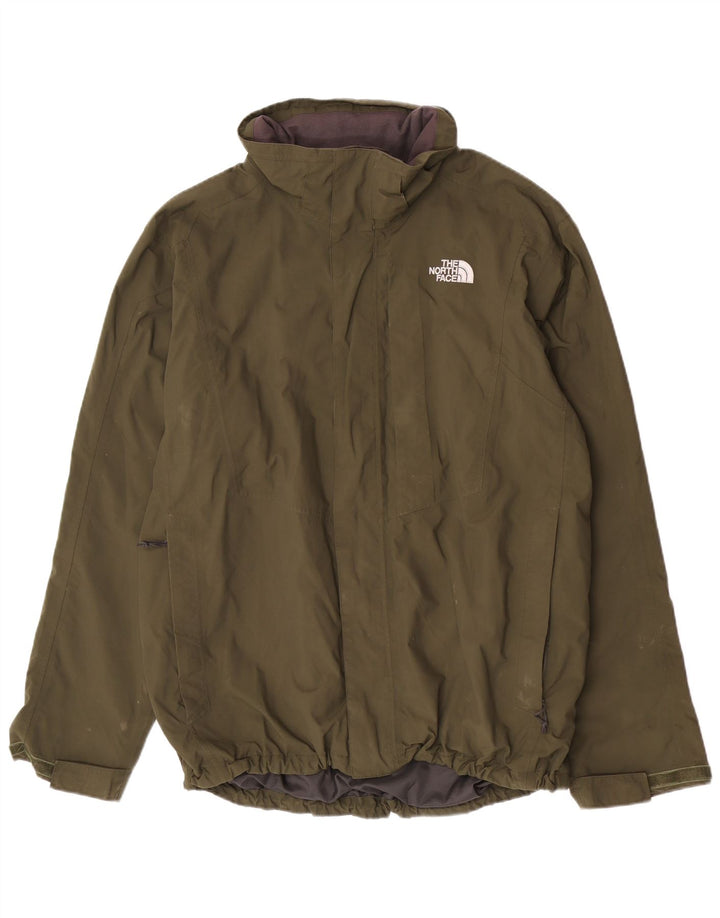The North Face Veste coupe-vent pour homme UK 40 Large Vert Nylon