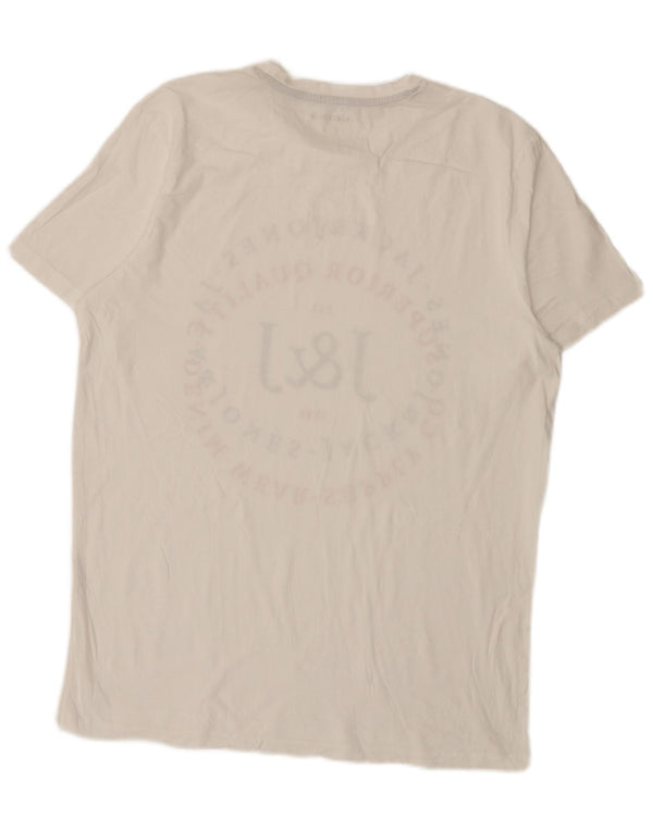 Jack & Jones T-shirt graphique pour homme XL Blanc